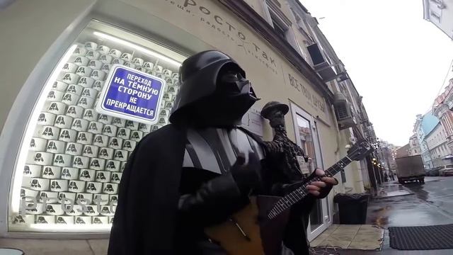 BREATHING Darth Vader plays "The Imperial March" on a Balalaika смотреть онлайн