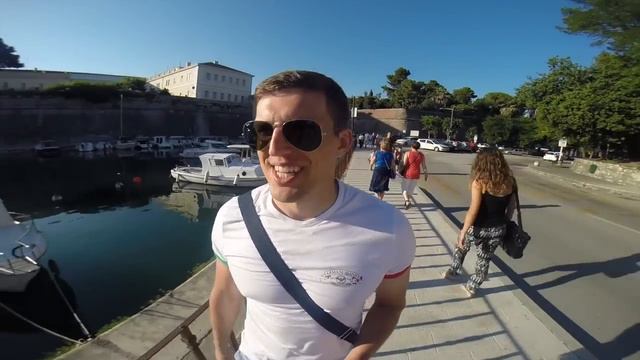 ХОРВАТИЯ, ЗАДАР прогулка по городу | Croatia, Zadar смотреть онлайн