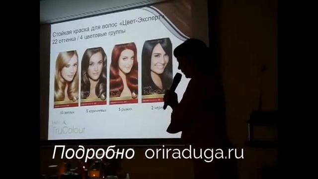 Видео обзор новинок 2013 г.Орифлейм. Краска для волос. смотреть онлайн