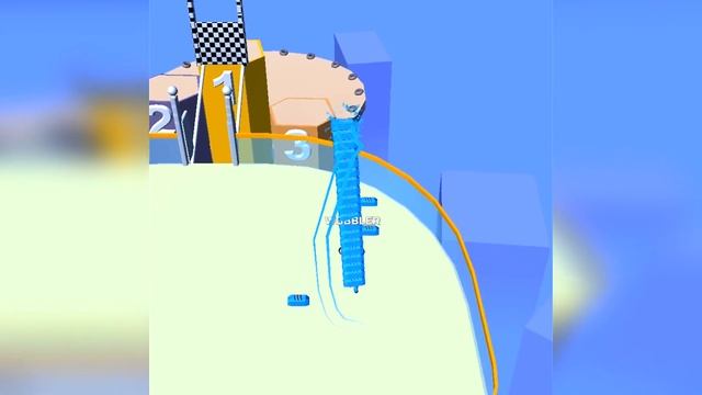 ЭВОЛЮЦИЯ ГОНКИ ПОСТРОЙКИ МОСТА , МАКСИМАЛЬНЫЙ УРОВЕНЬ! Bridge Race смотреть онлайн