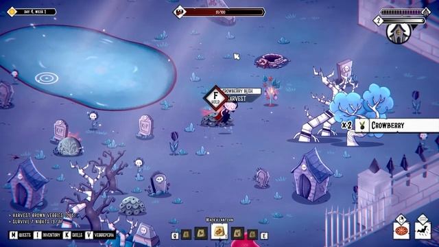 Bafflingly Fun Farm Defense Roguelike! - Voltaire The Vegan Vampire смотреть онлайн