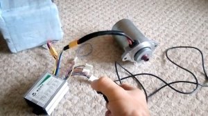 Мотор электроусилителя руля для электротранспорта