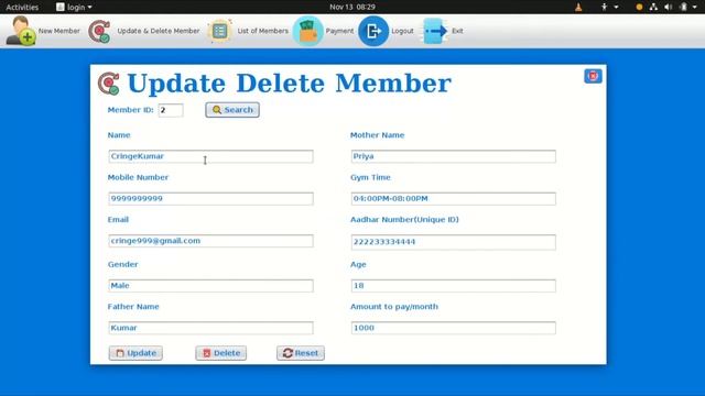 GYM Management System | Java Swing | SQLite | Netbeans смотреть онлайн