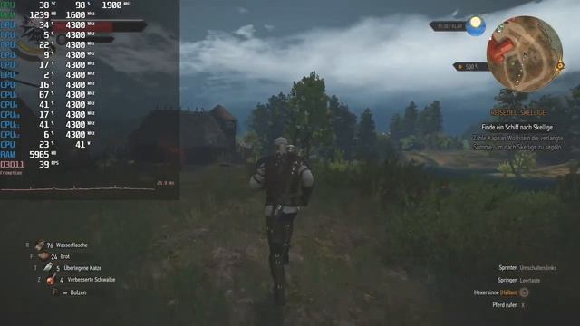Witcher 3 - Benchmark - Ryzen R5 4650G Pro / 4600G - (Preset: DX11 / Low - 1080p) смотреть онлайн