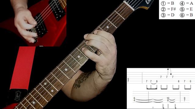Gorefest - Erase (guitar cover playthrough tab) смотреть онлайн