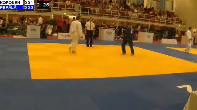 Judo Nordic Championships 2014: M-60: KOPONEN - PERÄLÄ смотреть онлайн