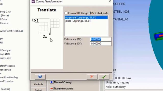Fragment Impacting a Steel Plate- ANSYS - AUTODYN Tutorial смотреть онлайн