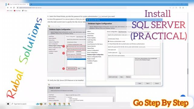 Chapter 4 - Practical Session Install SQL SERVER 2022 and SSMS both in 20 Minutes смотреть онлайн