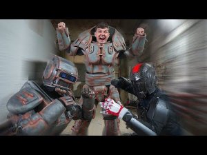 Робот одел броню Титанобоя на Виа! Киберсолдат вернулся, но...