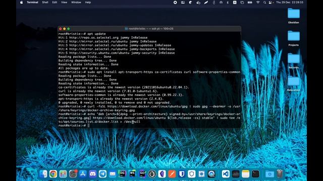 Как настроить сервер Nginx, Docker, docker-compose, CloudFlare, PostgreSQL смотреть онлайн