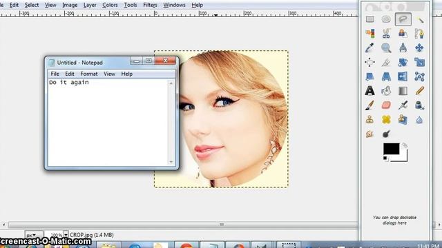 How to make a circular PNG using Photoscape+Gimp смотреть онлайн