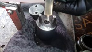 Заполнение гидрокомпенсатора дизельной пьезо форсунки Bosch