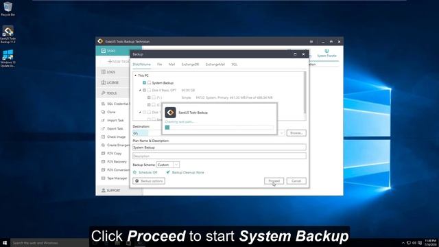 System Backup [EaseUS Todo Backup Enterprise Edition] смотреть онлайн
