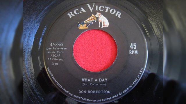 "What a Day" -- Don Robertson смотреть онлайн