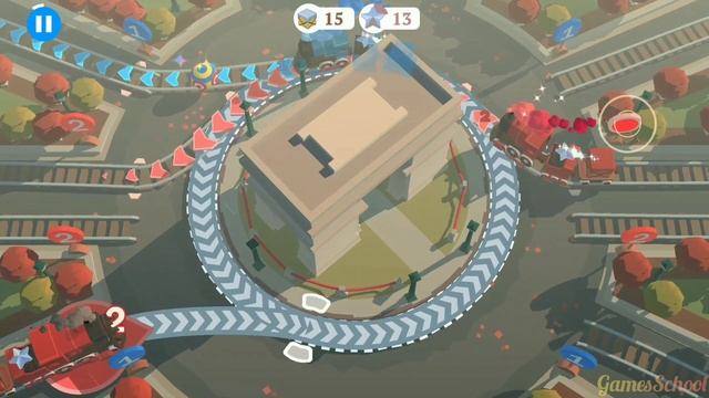 Train Track Line Maze Puzzle Game | How To Solve Puzzle Games | Android Gameplay #649 смотреть онлайн