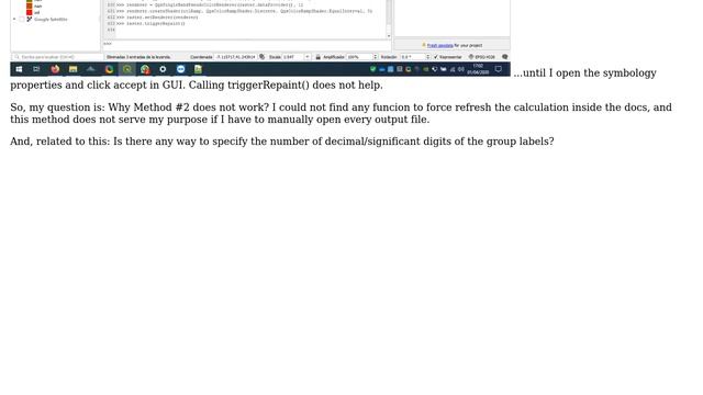 GIS: Setting the visual style of a raster from python console in QGIS смотреть онлайн