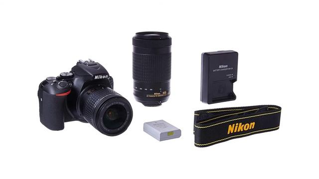 Nikon D5600 DSLR with 18-55mm f/3.5-5.6G VR and 70-300mm f/4.5-6.3G ED смотреть онлайн