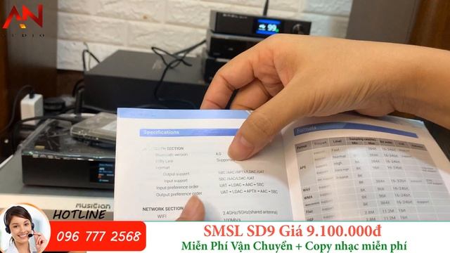 Trợ Thủ Đắc Lực Chơi Nhạc Số Music Sever SMSL SD9 - Điều Kiển Trên Điện Thoại, Ổ Cứng 4T смотреть онлайн