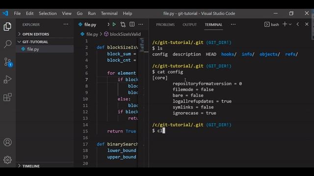 GIT Tutorial - 1 GIT INIT смотреть онлайн