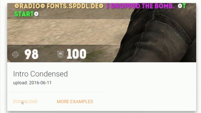 Как изменить шрифт в кс го смотреть онлайн