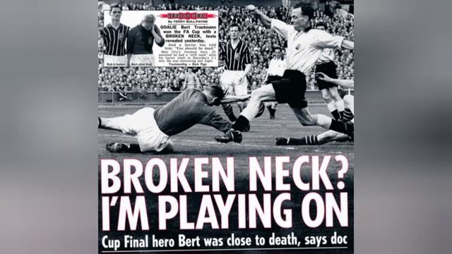 Bert Trautmann Of Mancity. Goalkeeping Legend