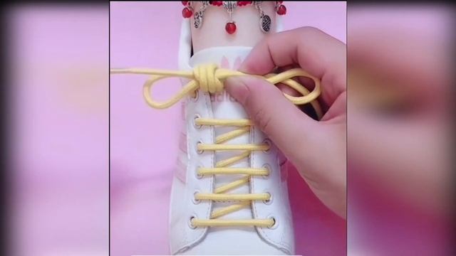 Как красиво завязать шнурки /Топ лучших шнуровок /Шнуровка кроссовок #9 смотреть онлайн
