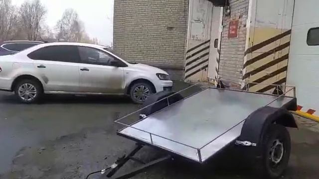 Отзыв о прицепе Титан , июль 2019, частичная сборка около транспортной компании GTD Калининград смотреть онлайн