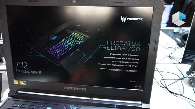 Acer Predator Helios 700 (PH717) con tastiera HyperDrift - ITA смотреть онлайн