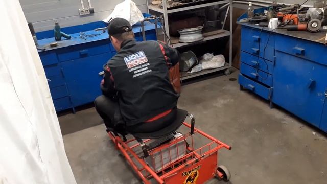 задний ход на стартере