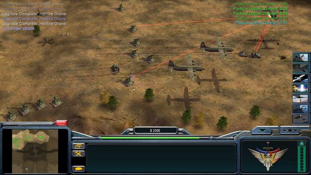 Command & Conquer: Generals Zero Hour - 1 vs 7 Hard Armies (Random) смотреть онлайн