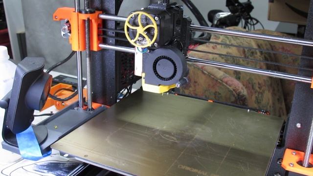 CHANGE FILAMENT ON THE PRUSA MK3 3D PRINTER смотреть онлайн