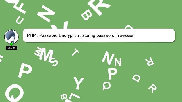PHP : Password Encryption , storing password in session смотреть онлайн