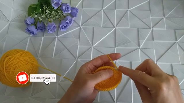 Как связать ровный круг/Вяжем круг крючком / Круг крючком/Вязание крючком для начинающих смотреть онлайн
