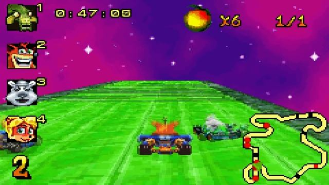 Crash Nitro Kart Game Boy Advance - Cheats + Mini Game | Road To CTR Nitro-Fueled смотреть онлайн