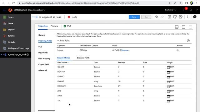 IICS | Store Procedure Transf (Conn) | #tamilyoutuber #tamil #informatica смотреть онлайн