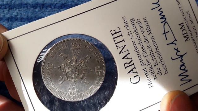 3 German States Silver Thaler from the 1860's смотреть онлайн