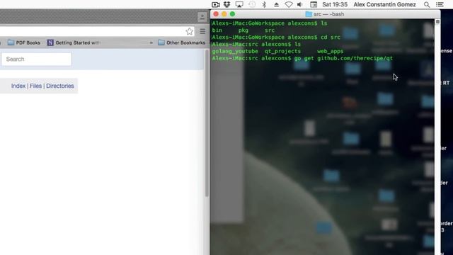 Installing Go Github Packages - Golang Programming смотреть онлайн