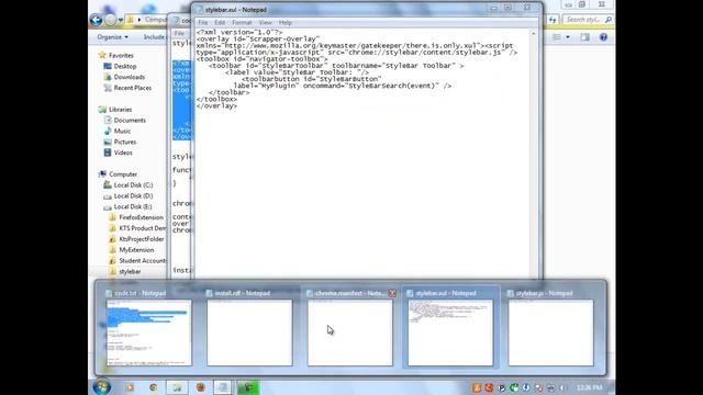 How to develop a basic firefox extension toolbar| Firefox addin development| Firefox plugin смотреть онлайн