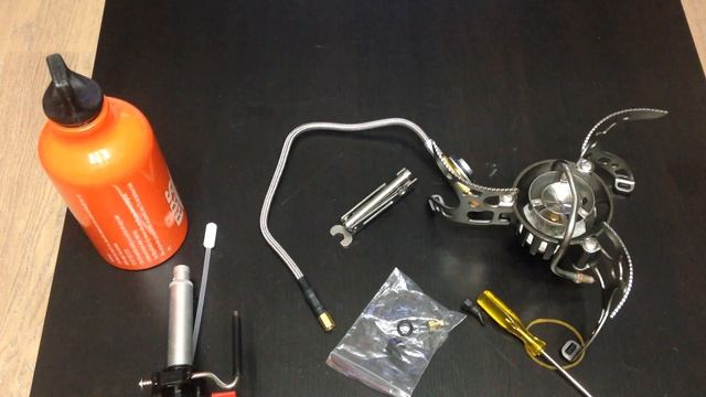 Китайская мультитопливная горелка BRS-8 Unboxing Review Test смотреть онлайн