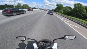 Замена глушителя на Honda CB1300SF | Change stock muffler on Honda CB1300SF to Delkevic DL10