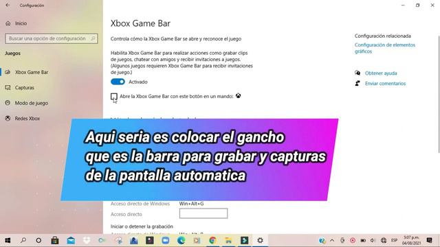 Grabar Pantalla Con Xbox Game Bar Windows 10