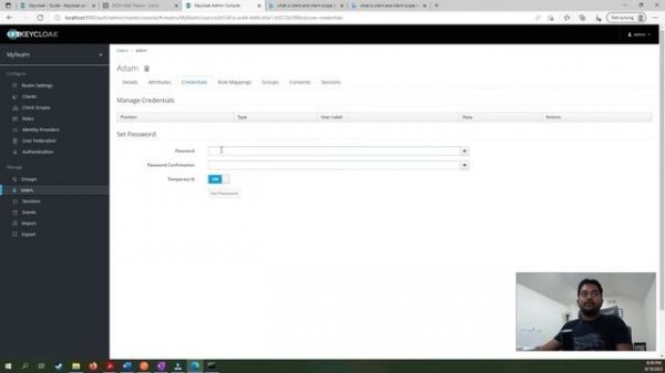 Keyclock - Authentication Service - Setup and Configure