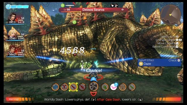 Xenoblade Chronicles: Definitive Edition - How to be OP mid game/ Farming Saurus (part 2) смотреть онлайн