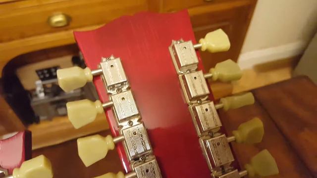 1985 GIBSON CUSTOM SHOP EDS-1275 DOUBLENECK SG JIMMY PAGE DOUBLE NECK VINTAGE GUITAR UP CLOSE VIDEO смотреть онлайн