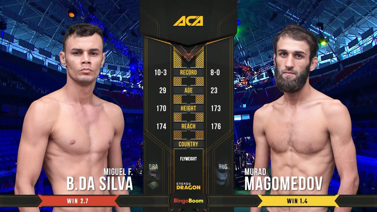 Фелипе Бунес Vs. Мурад Магомедов | Felipe Bunes Vs. Murad Magomedov | ACA 98