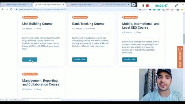 Free Digital Marketing Course With Professional Certification | Semrush Free Certification Courses смотреть онлайн