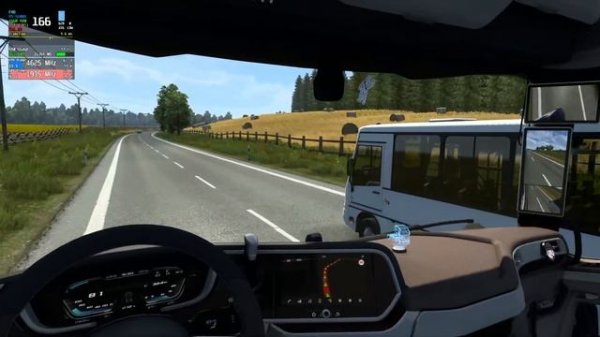 Euro Truck Simulator 2 [ GPU & CPU TEST (CPU : AMD Ryzen 5600x & GPU : NIVIDIA GeForce RTX 3070Ti)
