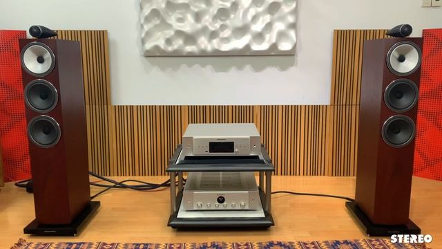 Sound Test B&W 703 S3 - Marantz CD 60 - Marantz Model 40N: L.O.V.E - Nat King Cole [Spotify] смотреть онлайн