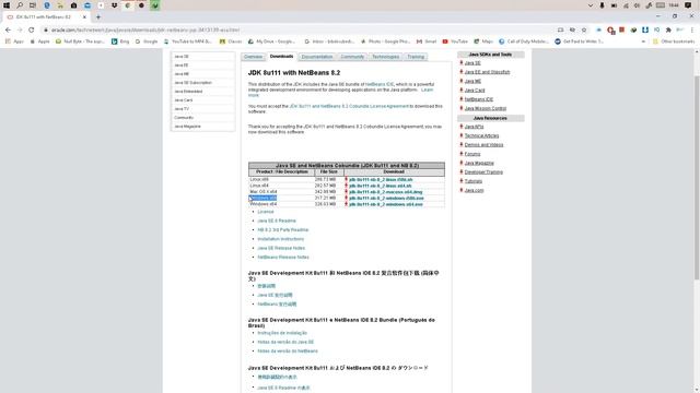 Download and Install Latest Java Netbeans with JDK 2020 l JDK 8u111 with NetBeans 8.2 WIndows 10 смотреть онлайн