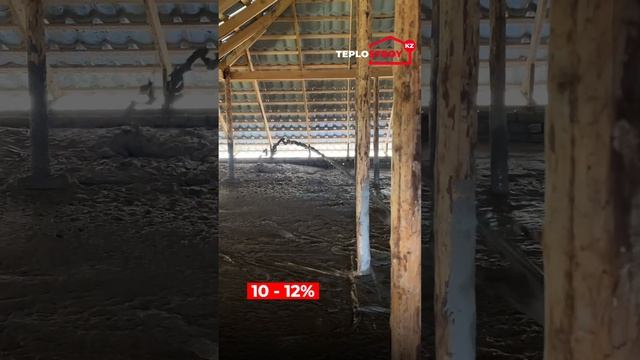 Утепление крыши пенобетоном Шымкент 87085115555